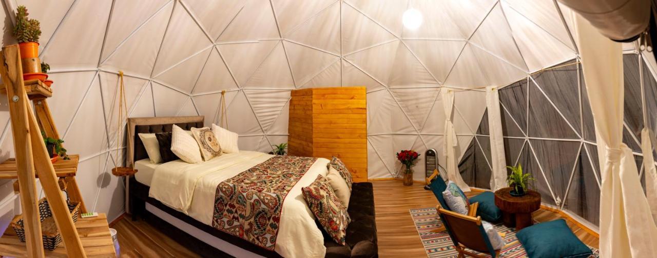 Glamping Claro De Luna Guatavita Esterno foto