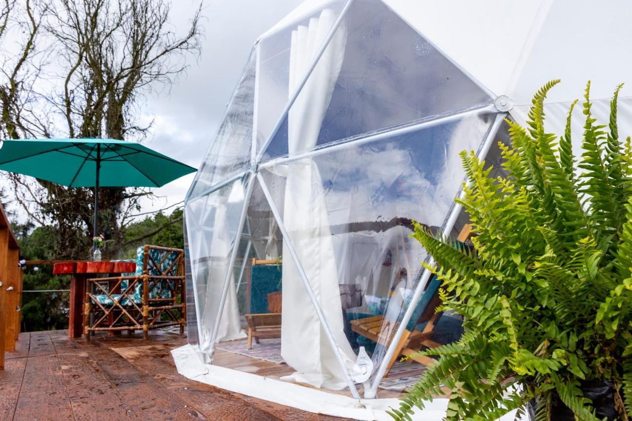 Glamping Claro De Luna Guatavita Esterno foto