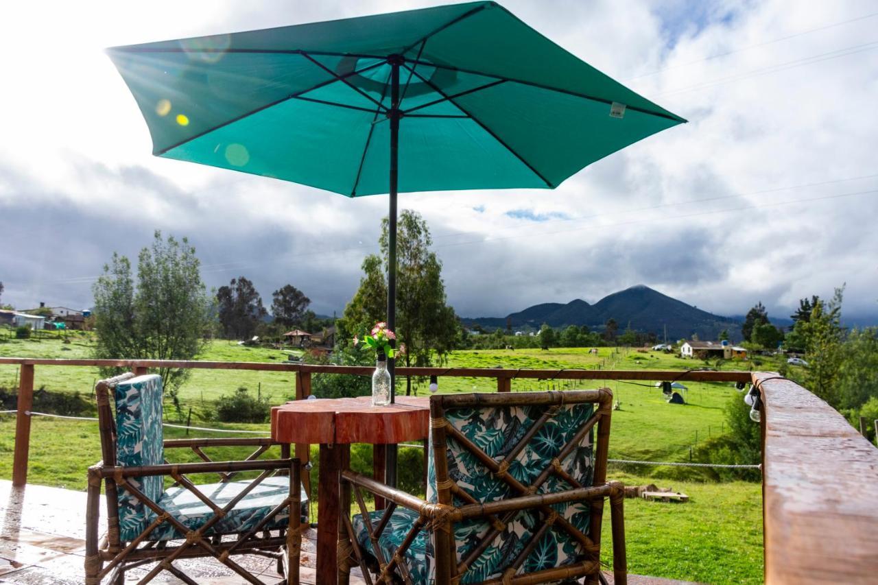 Glamping Claro De Luna Guatavita Esterno foto