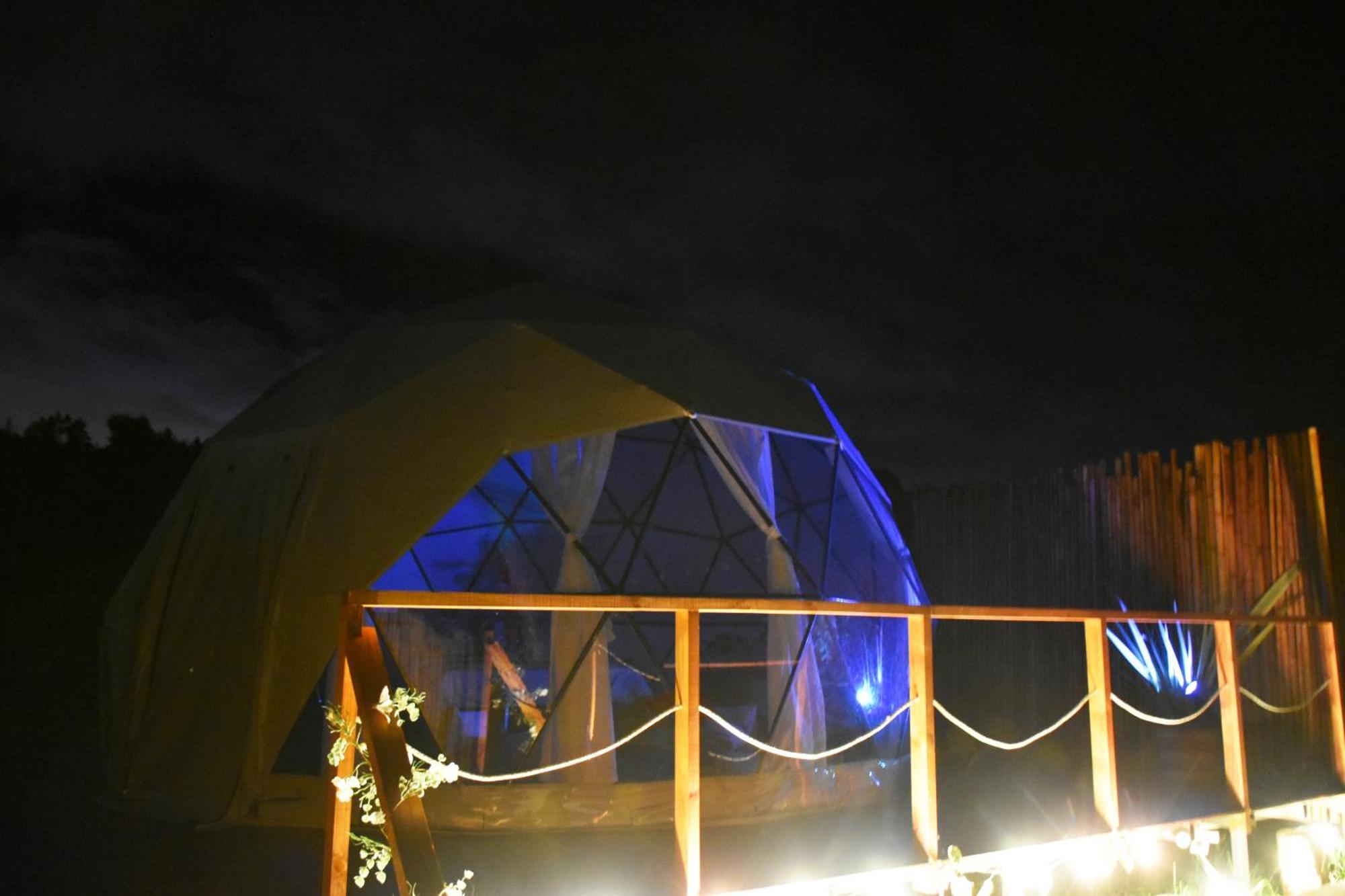 Glamping Claro De Luna Guatavita Esterno foto