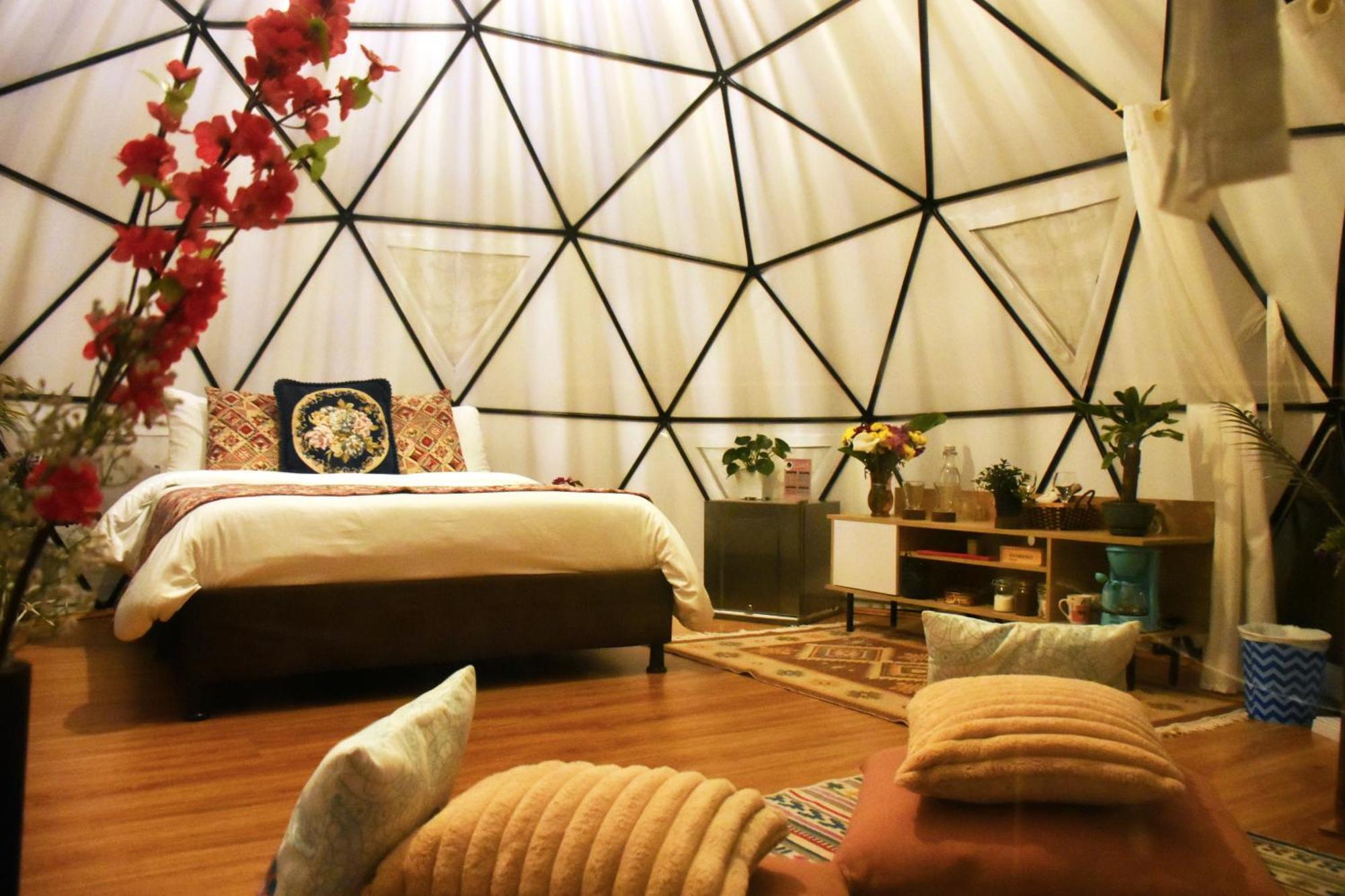 Glamping Claro De Luna Guatavita Esterno foto