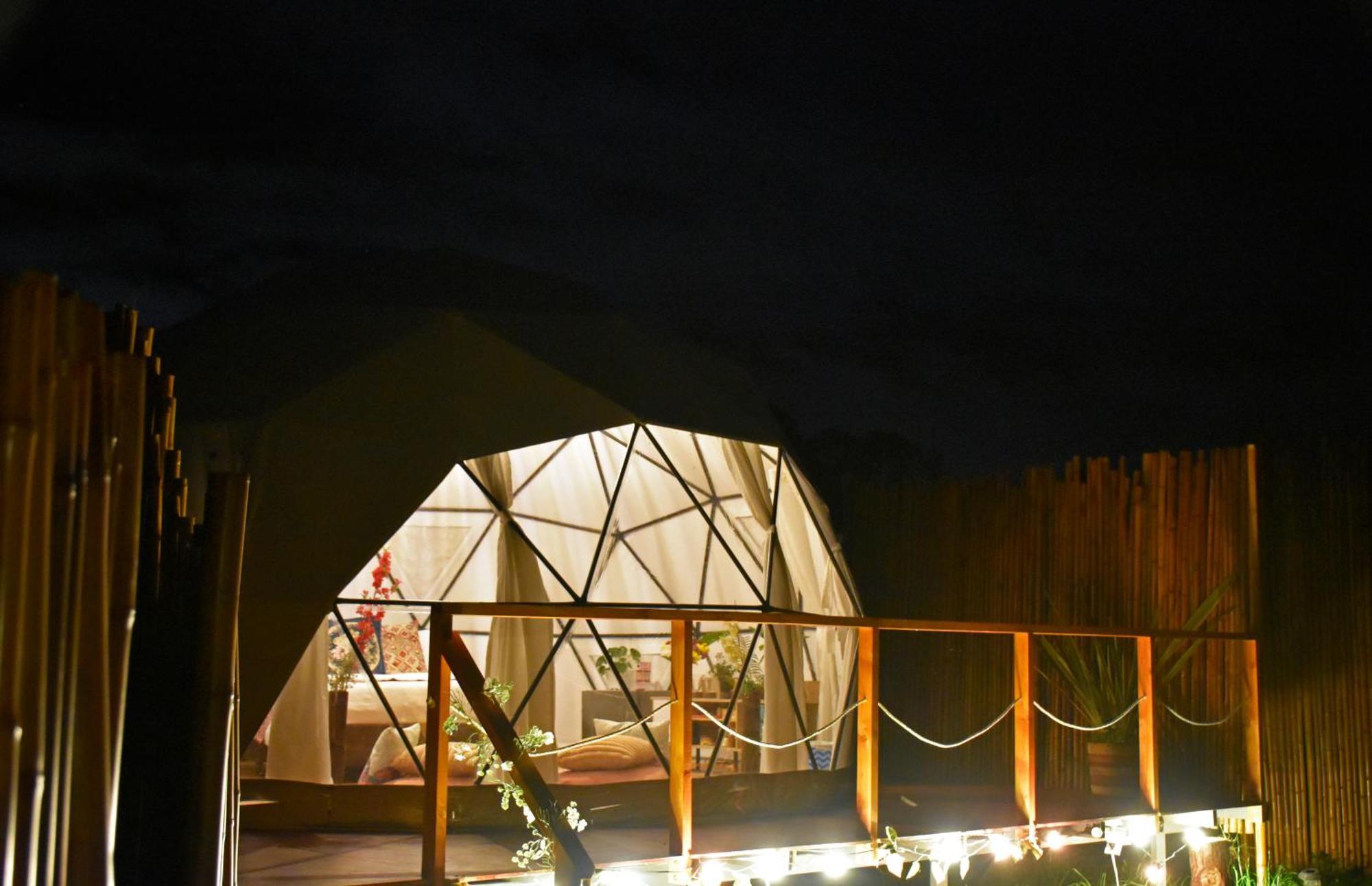 Glamping Claro De Luna Guatavita Esterno foto