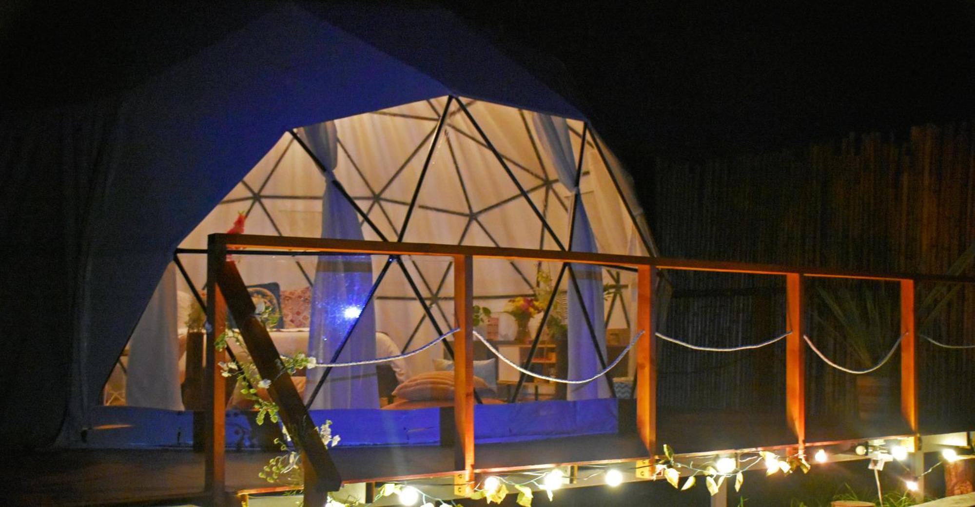 Glamping Claro De Luna Guatavita Esterno foto